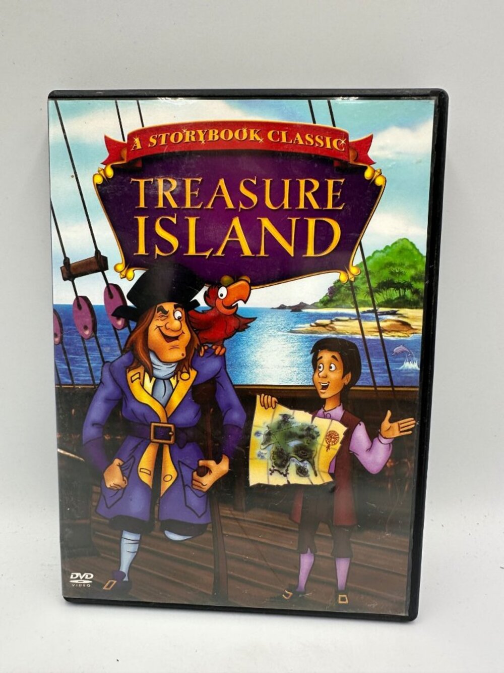 A Storybook Classic Treasure Island Not Rated Animated Adventure DVD 1987 Genius